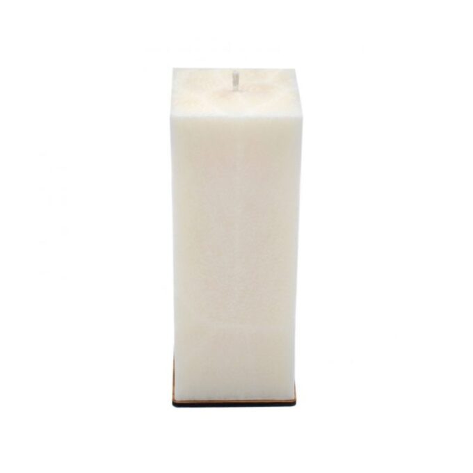 Unscented White Palm Wax Candle