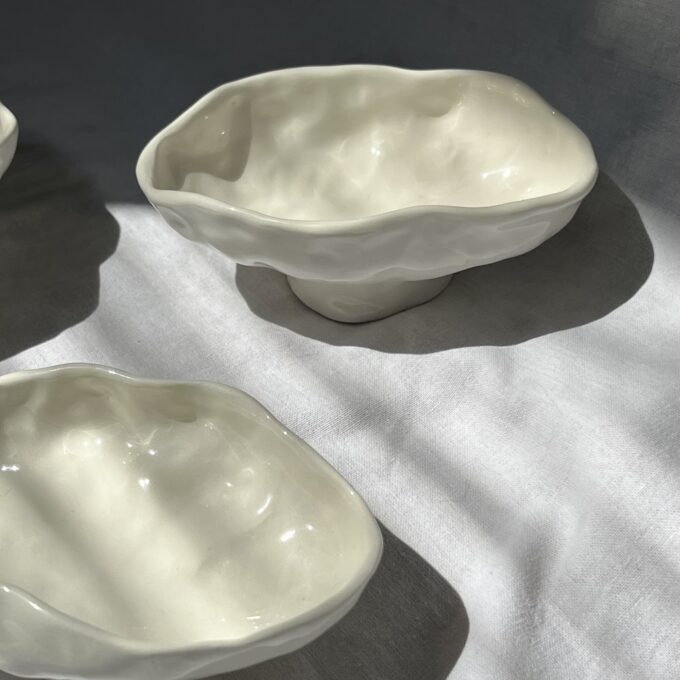 THE OYSTER Ceramic Jewelery Vessel & Incence Burner