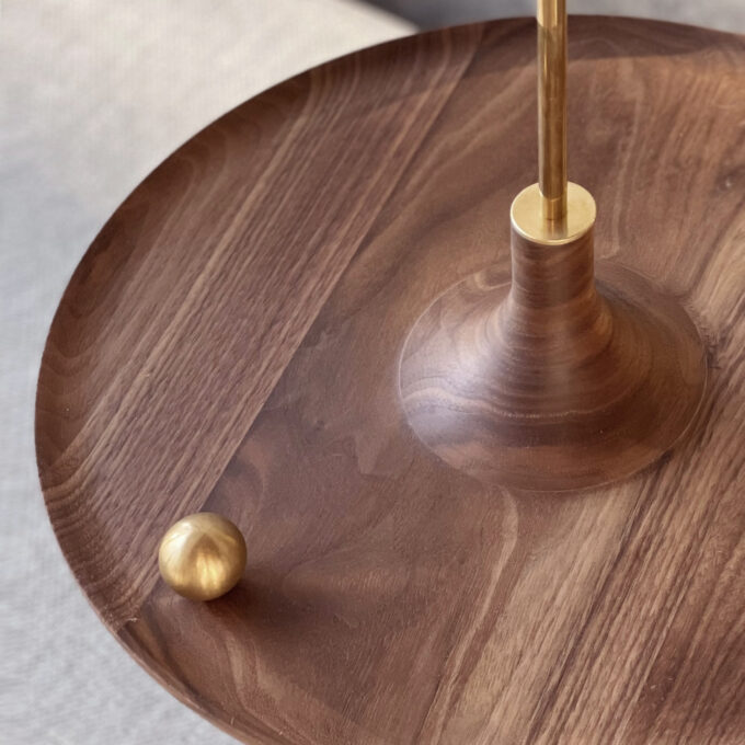 Hanging Table in Walnut