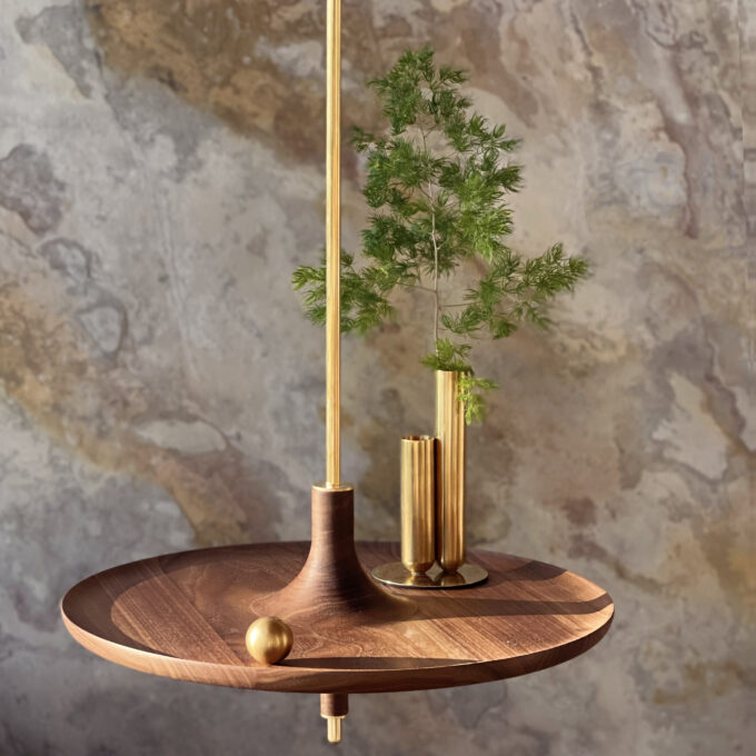 Hanging Table in Walnut