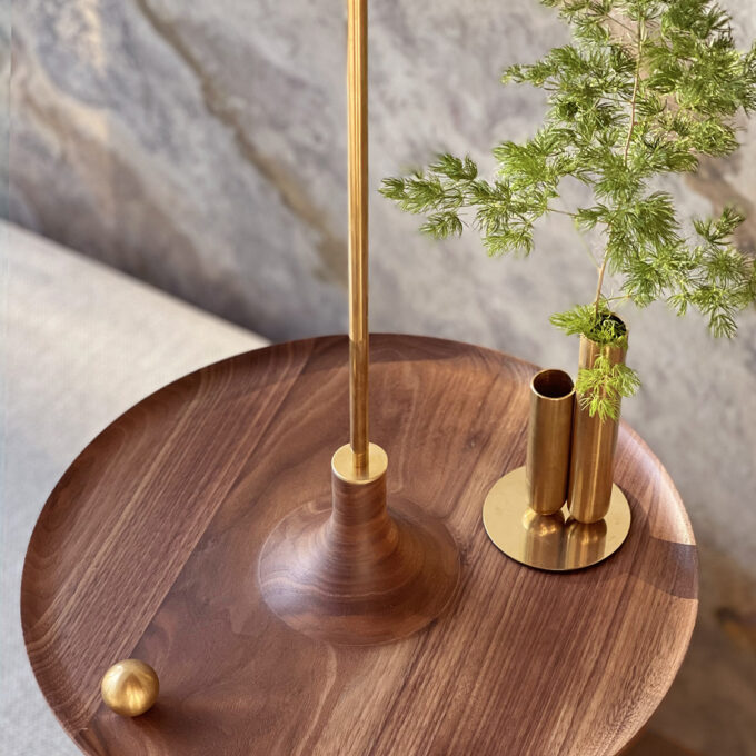 Hanging Table in Walnut