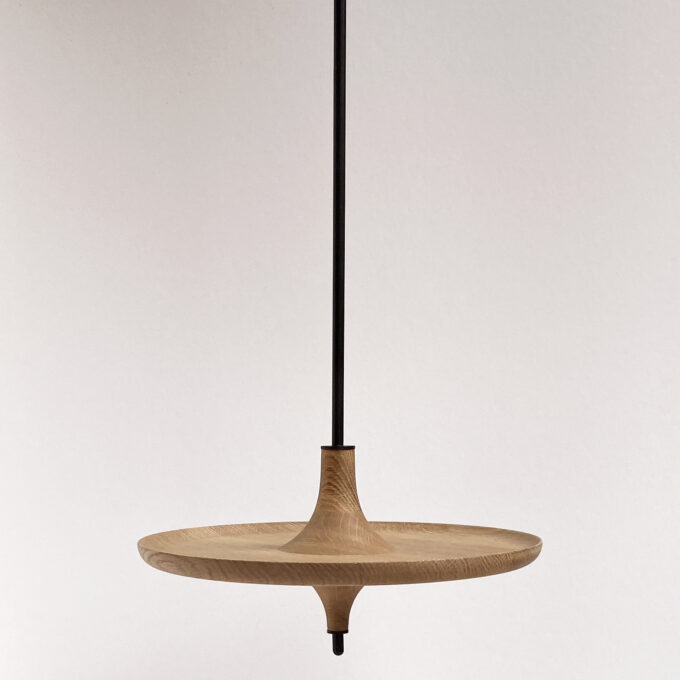 Hanging Table in Light Oak