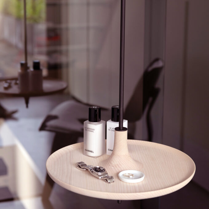 Hanging Table in Bleached Ash