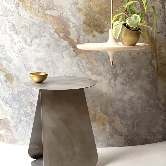 Hanging Table in Bleached Ash