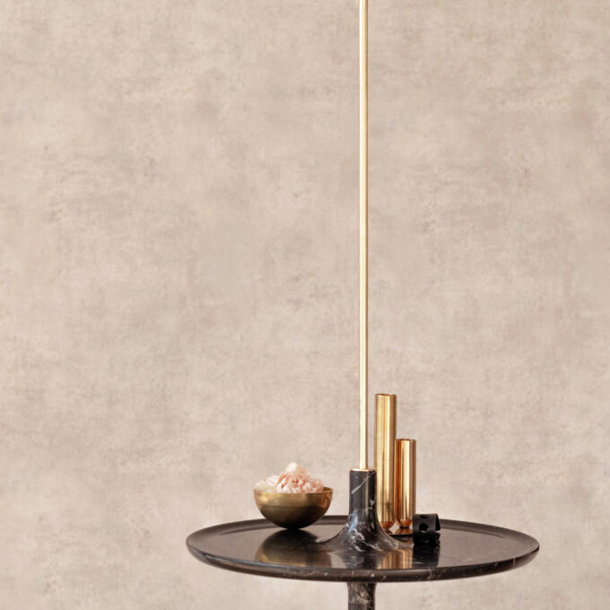 Hanging Table in Black Marble