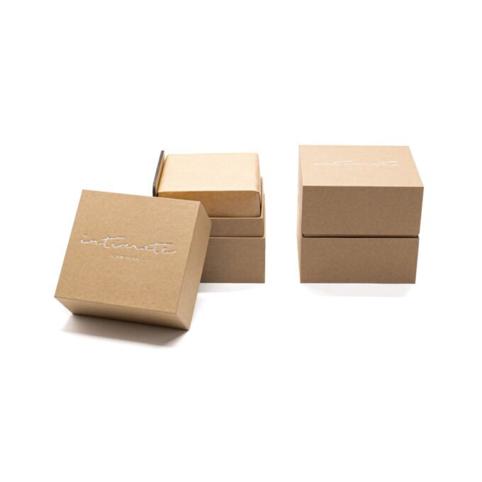 Unscented White Palm Wax Candle with Amber