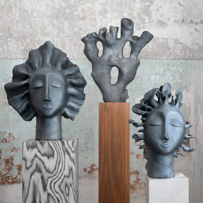 PIECE OF ISHIGAKI Ceramics Sculpture