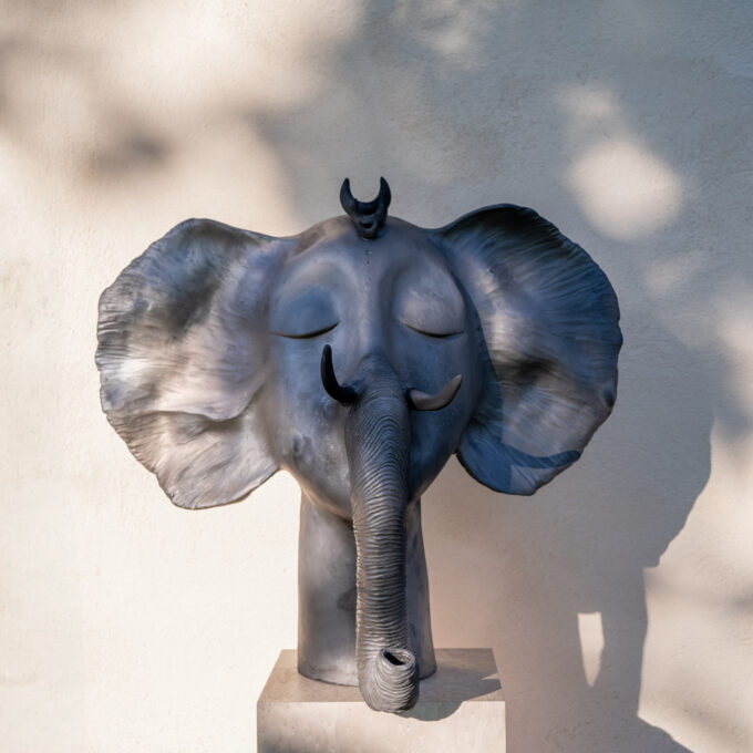 THE ELEPHANTINE Ceramics Sculpture