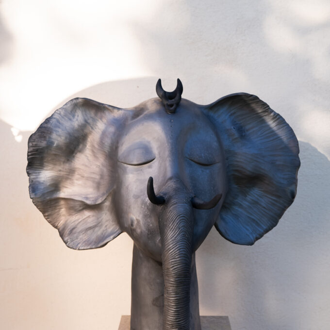 THE ELEPHANTINE Ceramics Sculpture