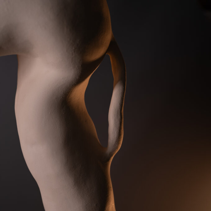 WHISPERING FOREST No.1 Ceramic Sculpture Vase