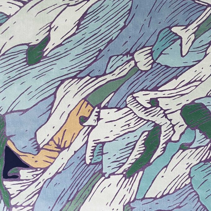 JARDIN DE ROCAILLE N°4 Rug